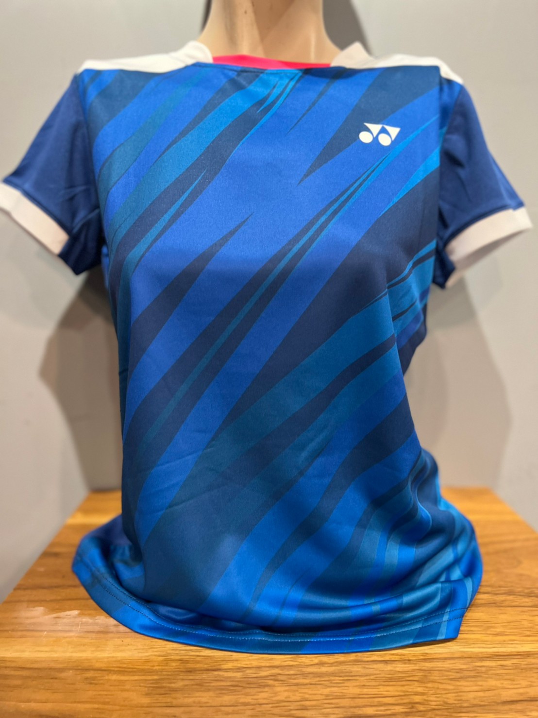 YONEX 優乃克 女款短袖上衣 23132TR-066 寶藍 / 007 黑
